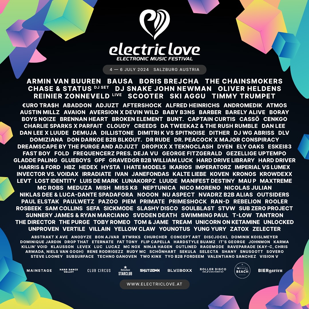 Austria’s Electric Love Unveils Full 2024 Lineup edmnews